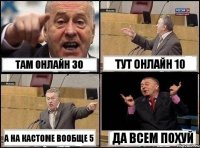 Там онлайн 30 Тут онлайн 10 А на кастоме вообще 5 ДА ВСЕМ ПОХУЙ