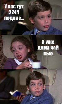 У нас тут 2244 подвис... Я уже дома чай пью 