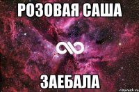 розовая саша заебала