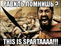 равиль помнишь ? this is spartaaaa!!!