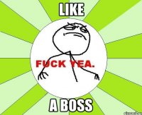 like a boss