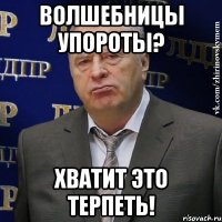 волшебницы упороты? хватит это терпеть!