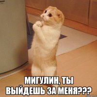  мигулин, ты выйдешь за меня???