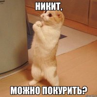 никит, можно покурить?