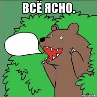 всё ясно. 