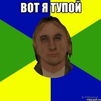 вот я тупой 