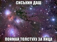 сиськин даш поймай толстуху за яйца