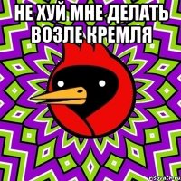 не хуй мне делать возле кремля 