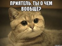 приятель, ты о чем вообще? 