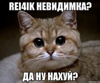 rei4ik невидимка? да ну нахуй?