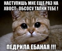 наступишь мне еще раз на хвост , обсосу тапки тебе ! педрила ебаная !!!