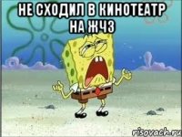 не сходил в кинотеатр на жч3 