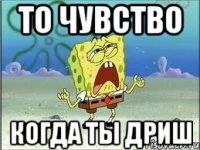 то чувство когда ты дриш