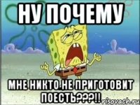 ну почему мне никто не приготовит поесть???!!