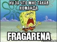 ну за что мне такая команда fragarena