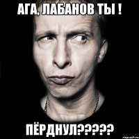 ага, лабанов ты ! пёрднул???