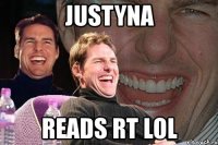 justyna reads rt lol