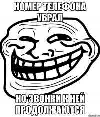 номер телефона убрал но звонки к ней продолжаются