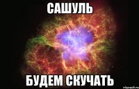 сашуль будем скучать