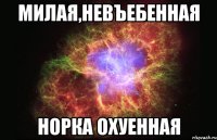 милая,невъебенная норка охуенная