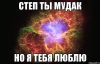 степ ты мудак но я тебя люблю