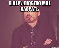 я леру люблю мне насрать 