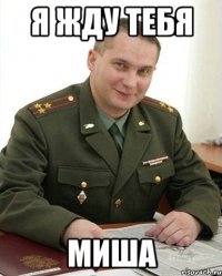 я жду тебя миша