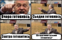 Вчора готовивсь Сьодня готовивсь Завтра готовитись Шо круглими сутками готовитись?