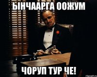 ынчаарга оожум чоруп тур че!