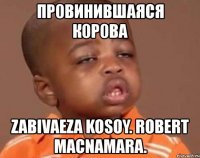 пр0винившаяся к0р0ва zabivaeza kosoy. roberт macnamara.