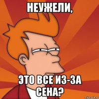 неужели, это все из-за сена?