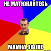 не матюкайтесь мамка звоне