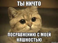 ты ничто посравнению с моей няшностью