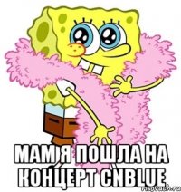  мам я пошла на концерт cnblue