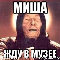 миша жду в музее