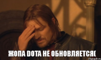 Жопа Dota не обновляется(