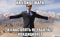 на улице жара а у нас опять не работает кондиционер