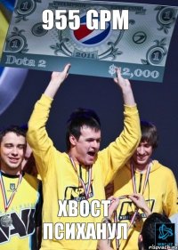 955 GPM XBOCT ПСИХАНУЛ