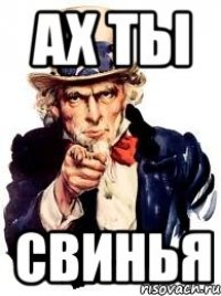 ах ты свинья