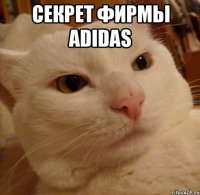 секрет фирмы adidas 