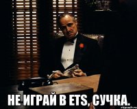  не играй в ets, сучка.