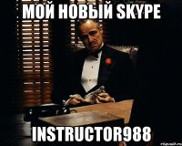 мой новый skype instructor988