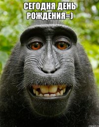 сегодня день рождения=) 