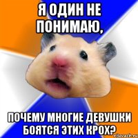 я один не понимаю, почему многие девушки боятся этих крох?