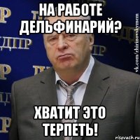 на работе дельфинарий? хватит это терпеть!