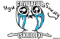 слушаешь [skrillex]