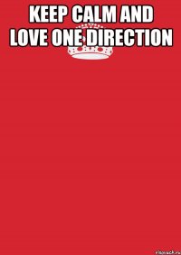 keep calm and love one direction 