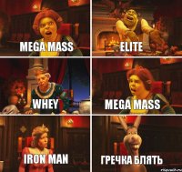 Mega Mass Elite Whey Mega Mass Iron Man Гречка блять