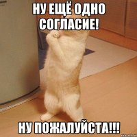 ну ещё одно согласие! ну пожалуйста!!!