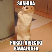 sashika pakaji siseciki pawalusta